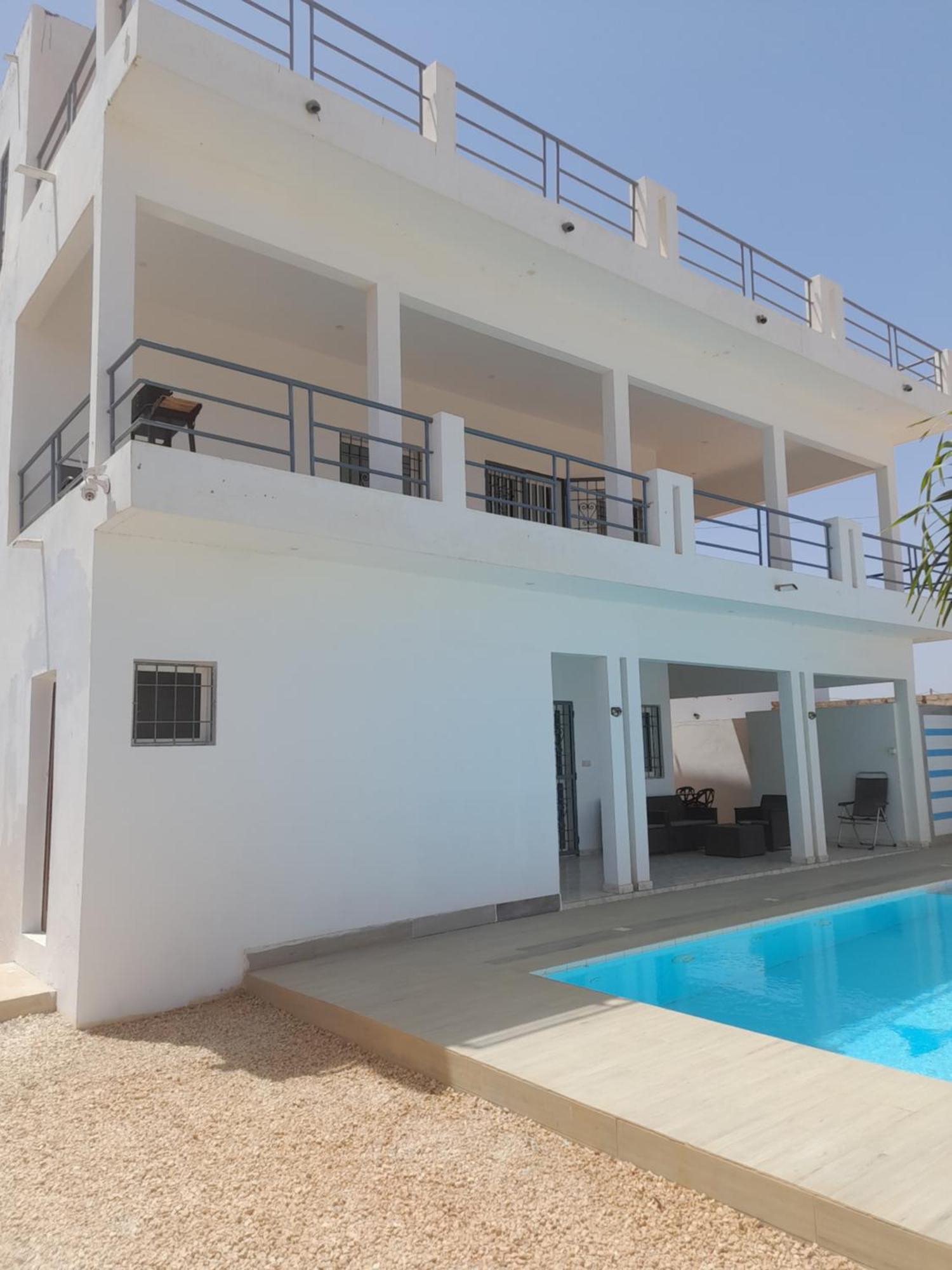Maison D Hote La Dore Du Senegal Bas-De - Villa Somone Dış mekan fotoğraf
